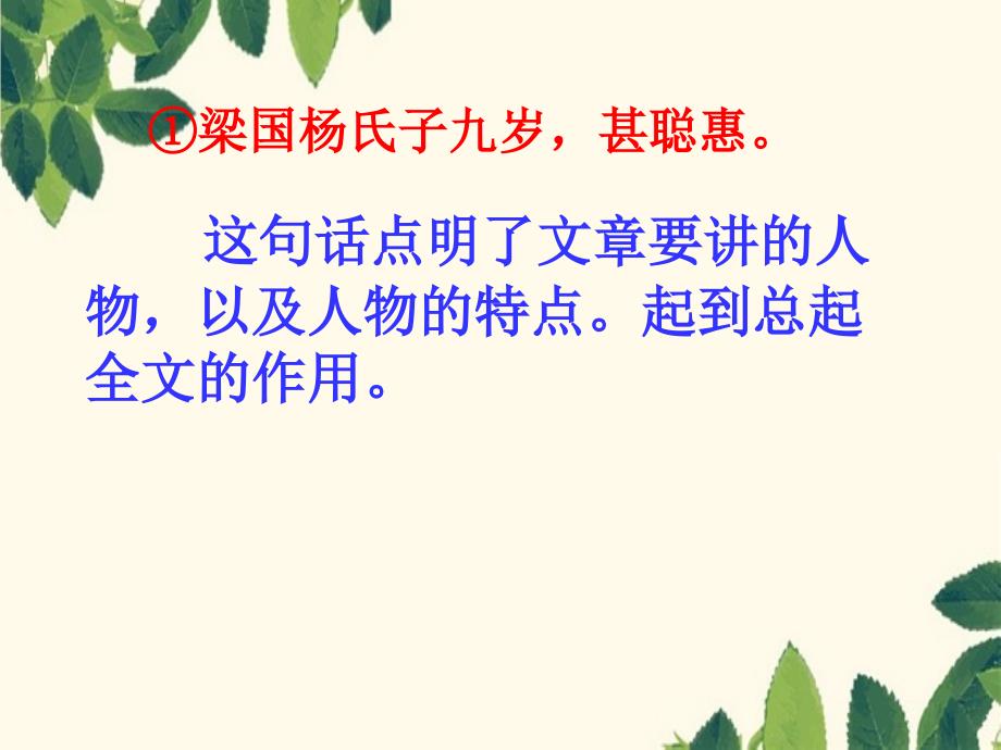 五年级语文下册第三组10杨氏之子教学课件1新人教版新人教版小学五年级下册语文课件_第4页