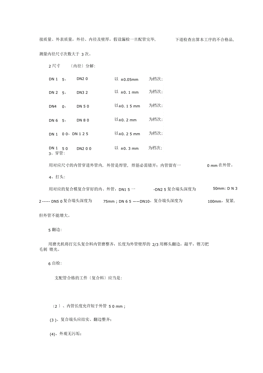 《内衬不锈钢复合管生产作业指导书》_第3页