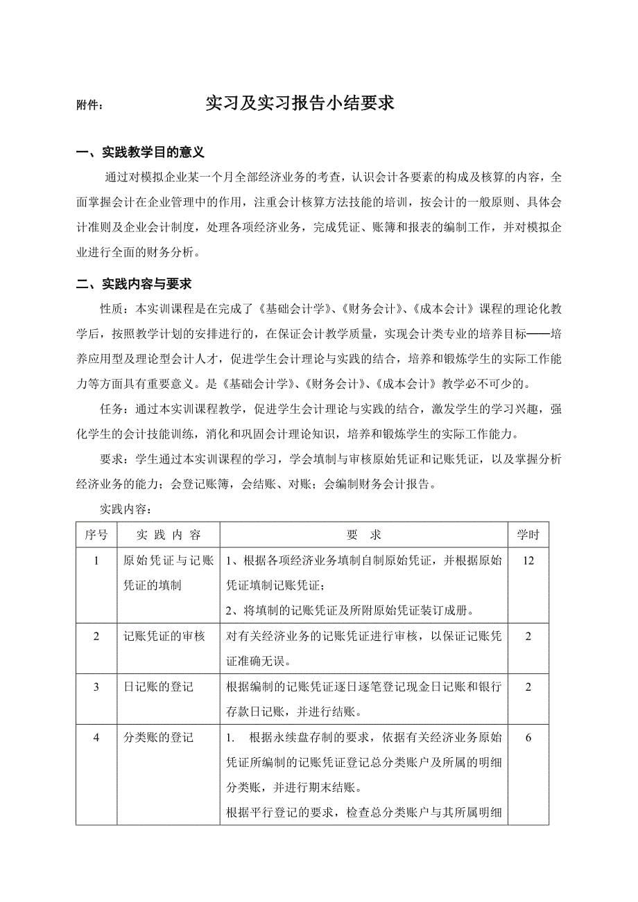 上海杉达学院会计系实践课程(小结)_第5页