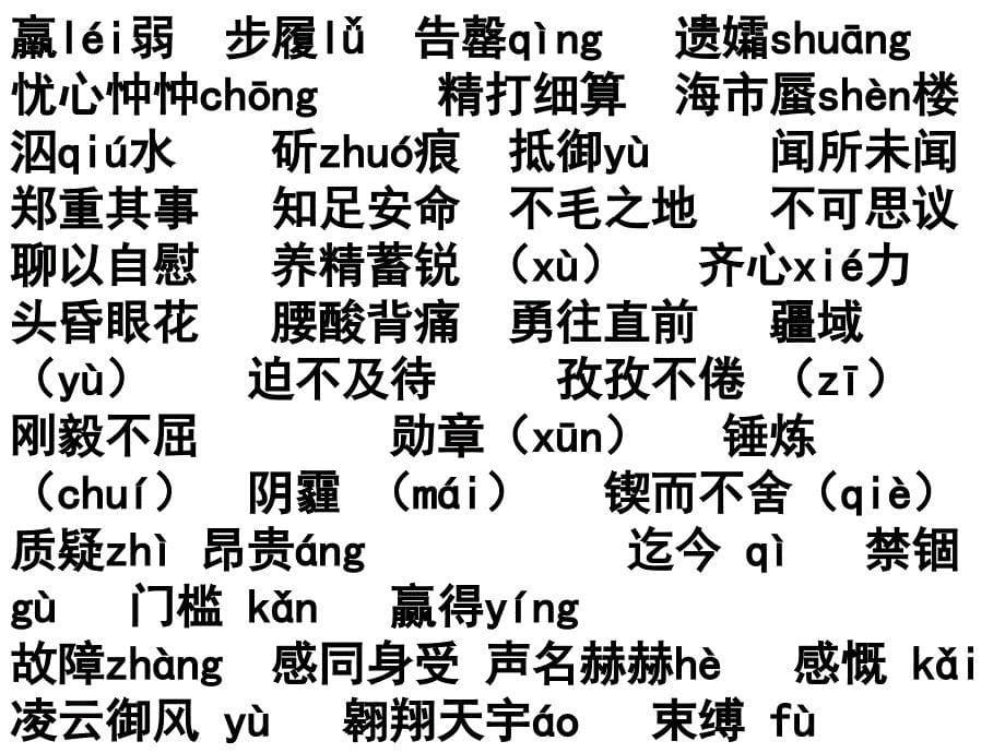 语文字词、成语复习.ppt_第5页