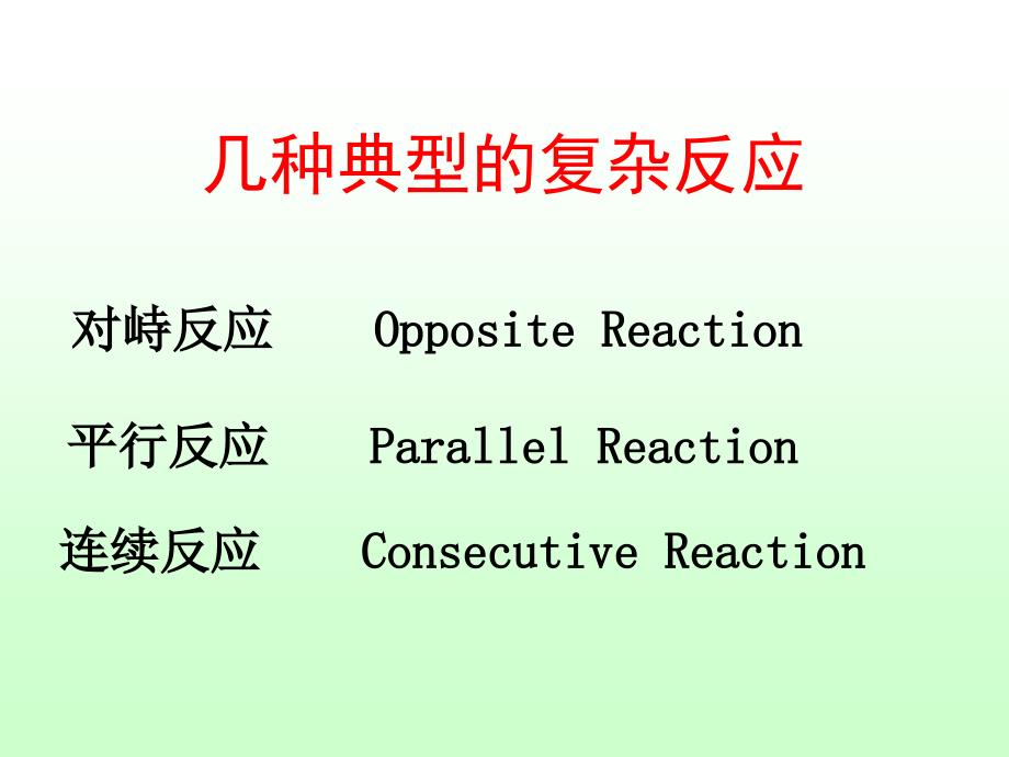 几种典型的复杂反应_第1页