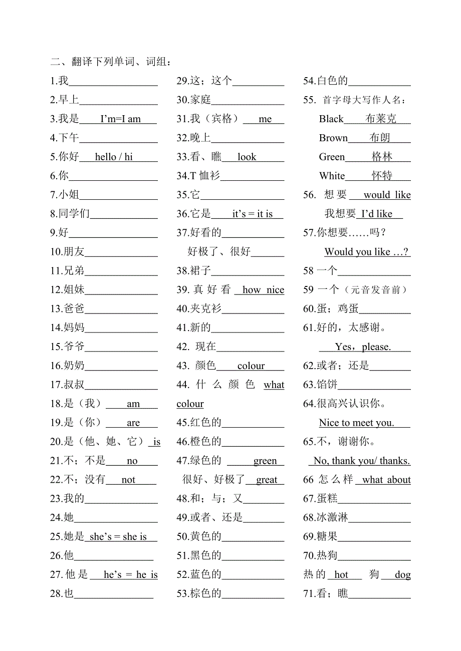 3A四会单词总汇_第2页