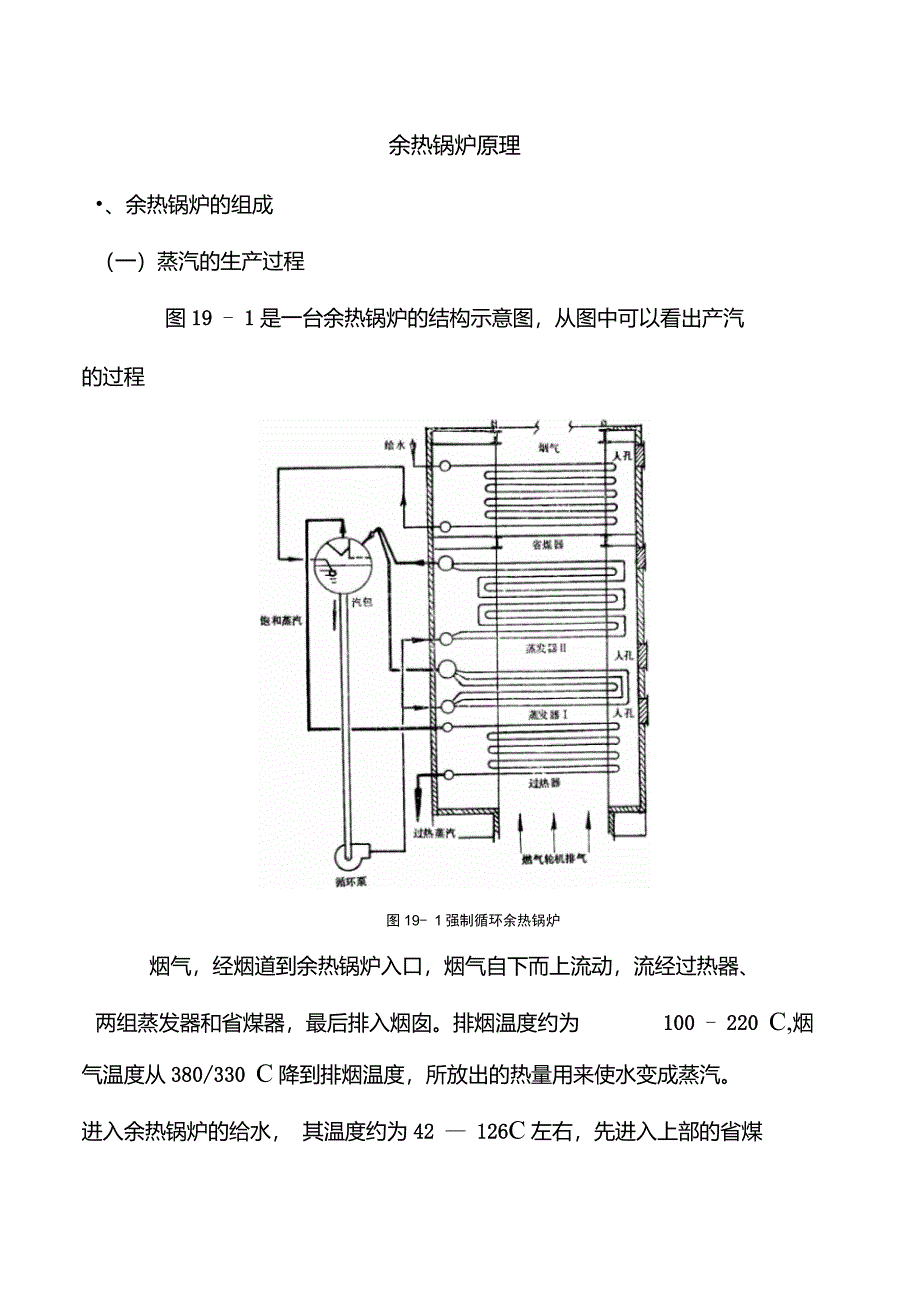 余热锅炉原理_第1页