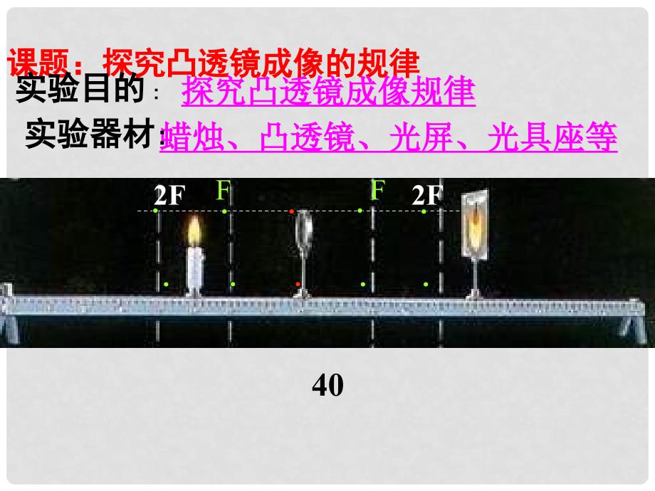 江苏省盐都县八年级物理上册 4.3探究凸透镜成像规律（第2课时）课件 （新版）苏科版_第3页