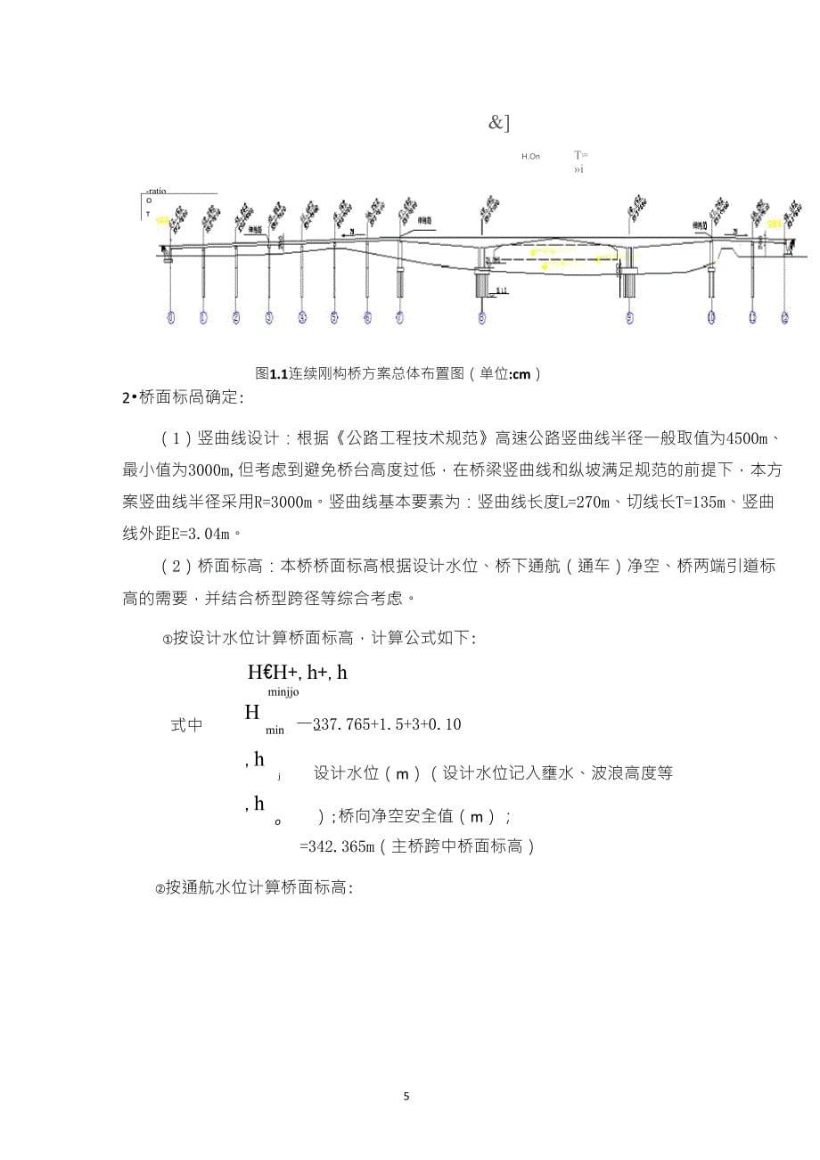 桥梁初步设计方案比选.._第5页