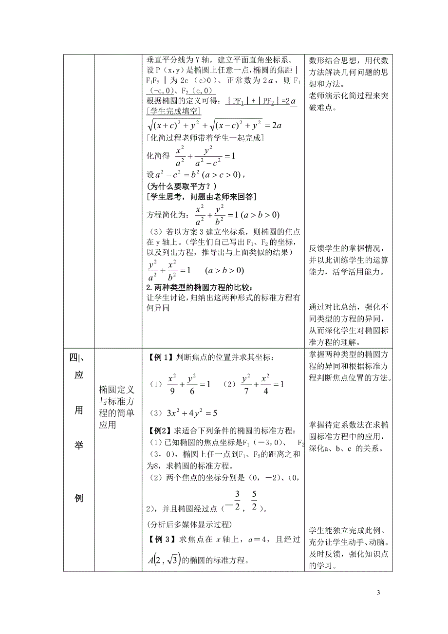 椭圆的定义教学设计(1)_第3页