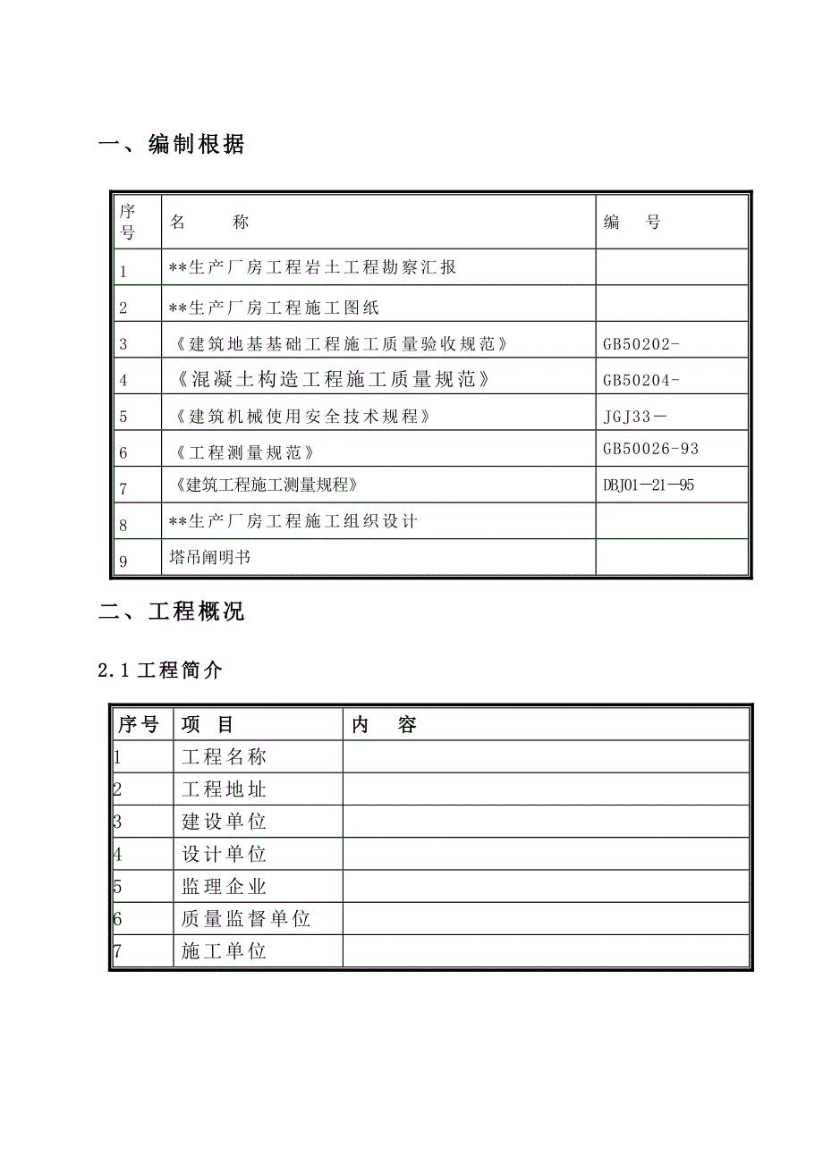 塔吊施工方案含计算书_第2页