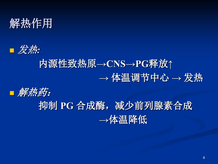 药理学教学课件：第二十章解热镇痛抗炎药_第4页