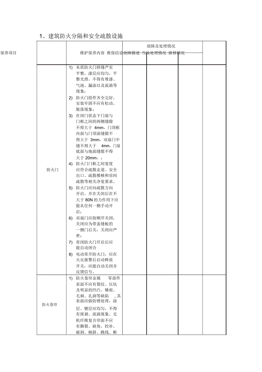 建筑消防设施维护保养报告书_第4页