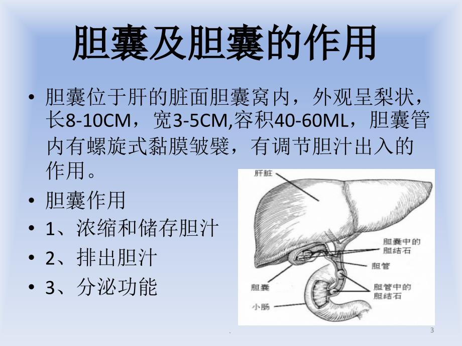 胆囊结石小讲课PPT医学课件_第3页