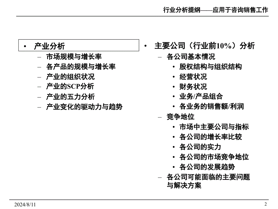 行业分析提纲_第2页