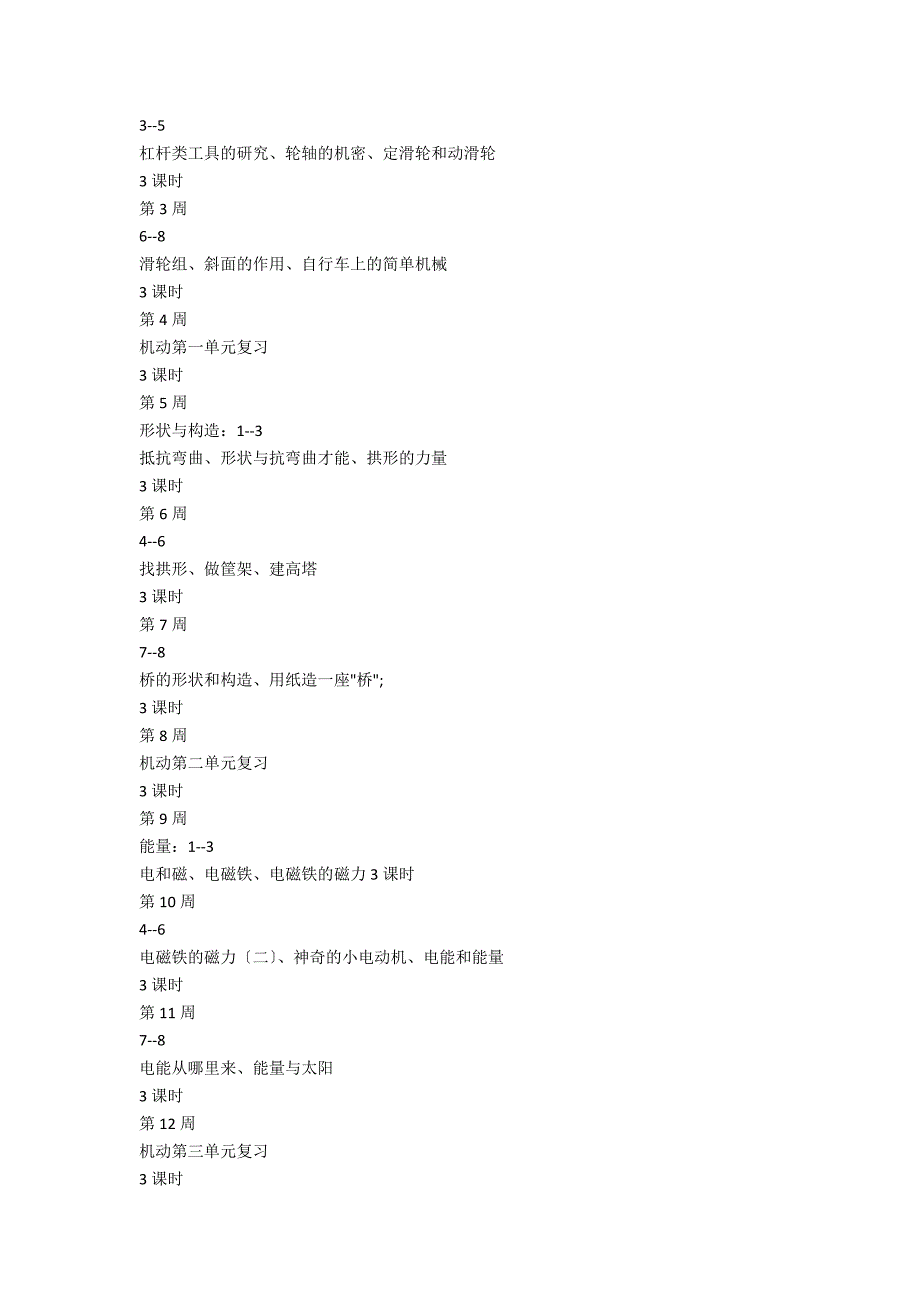 2022年六年级《科学》上册教学计划_第2页