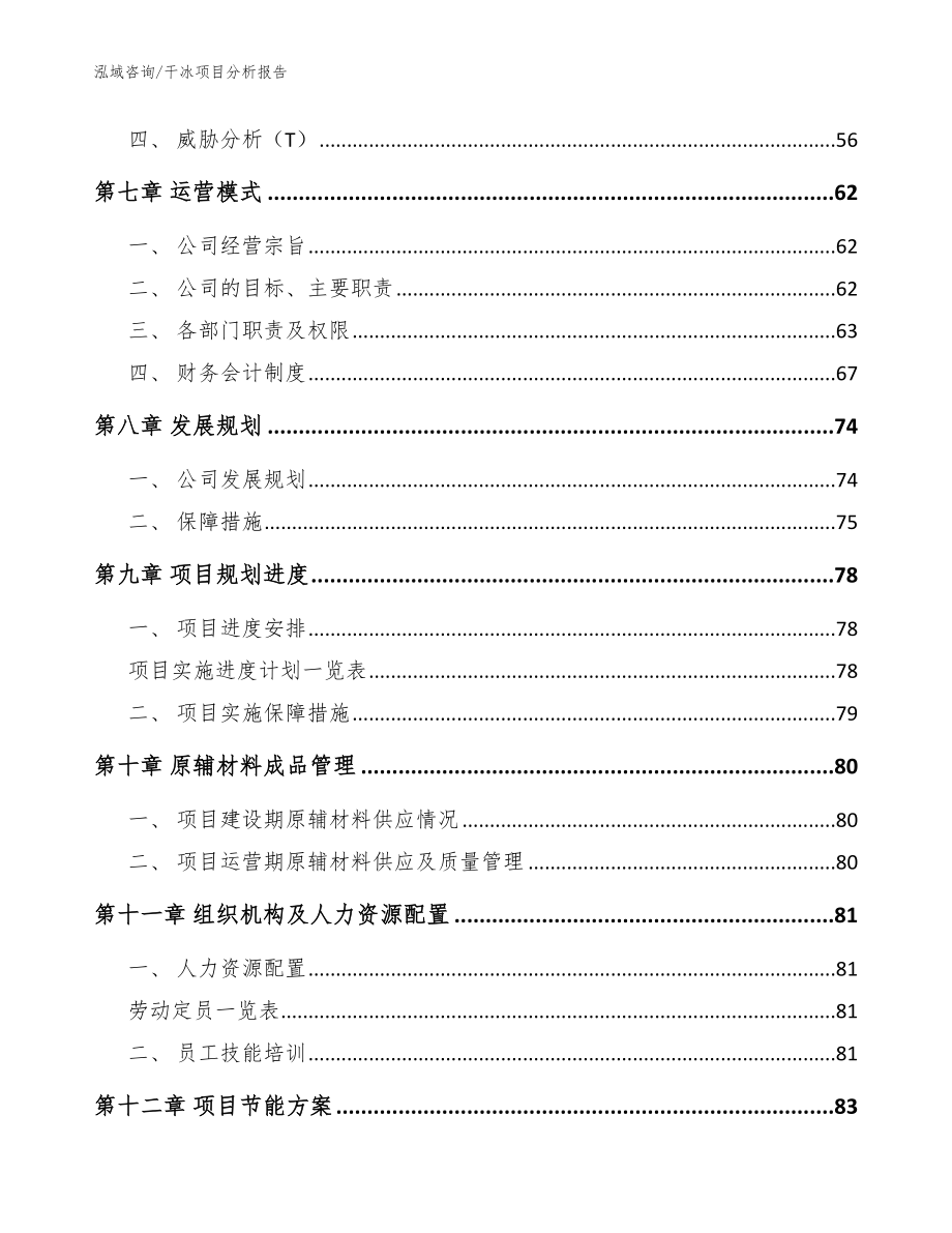 干冰项目分析报告范文参考_第4页