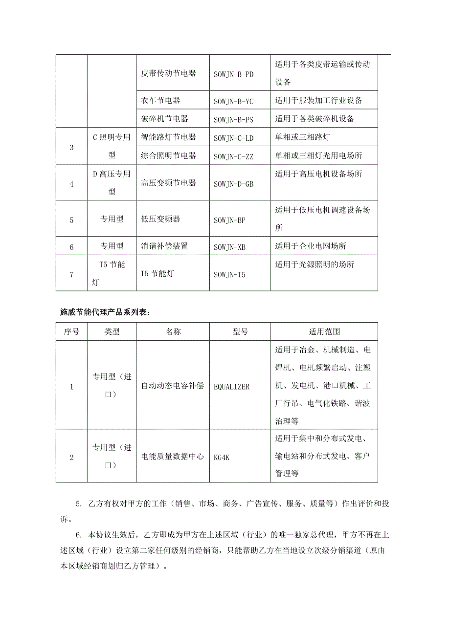 区域独家总代理商协议书模板_第2页