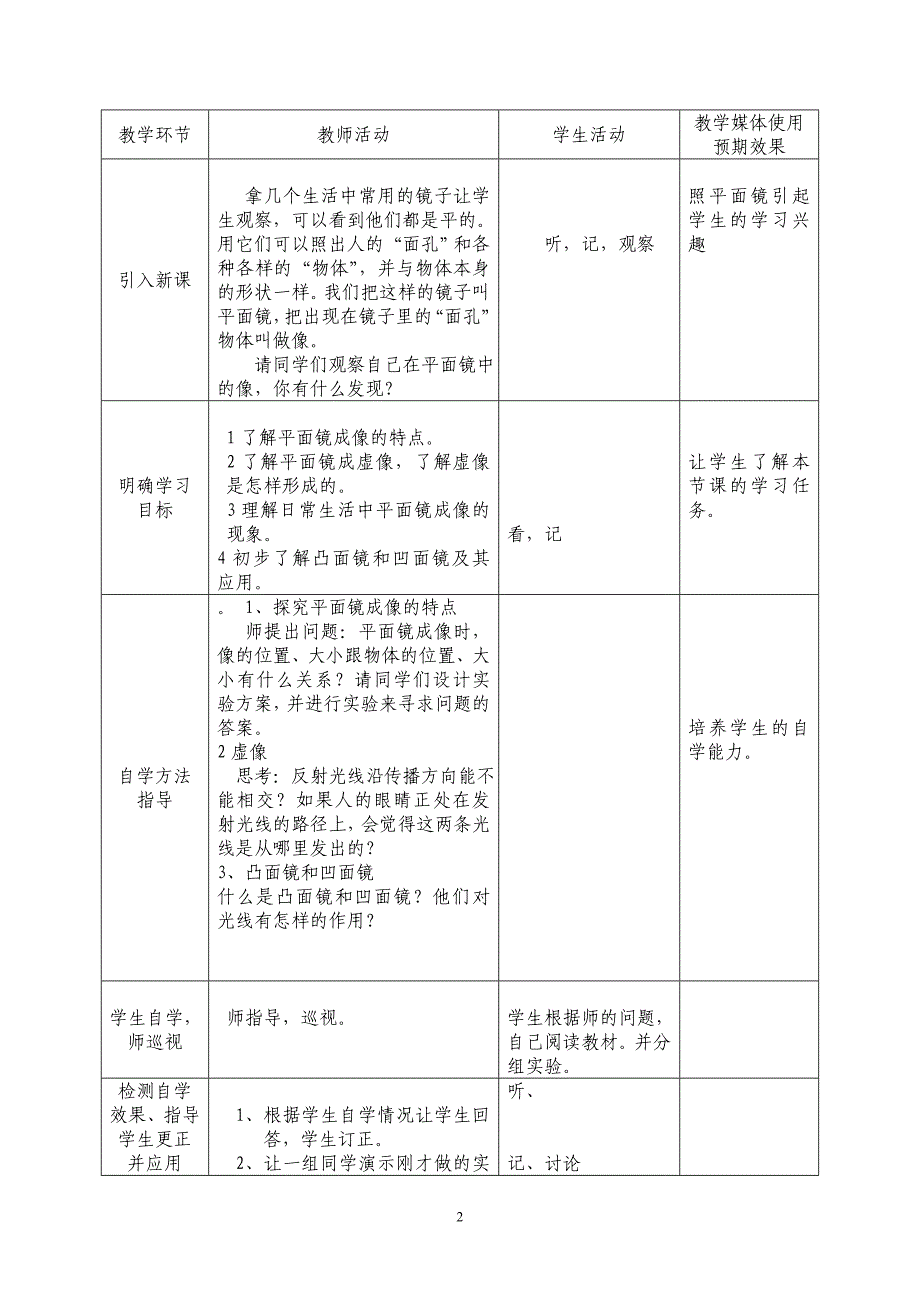 第二章第三节平面镜成像_第2页