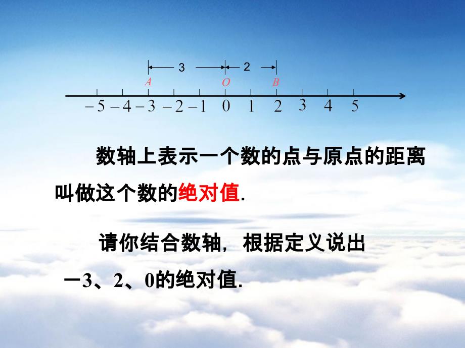 【苏科版】数学七年级上册：2.4绝对值与相反数第1课时ppt课件_第4页