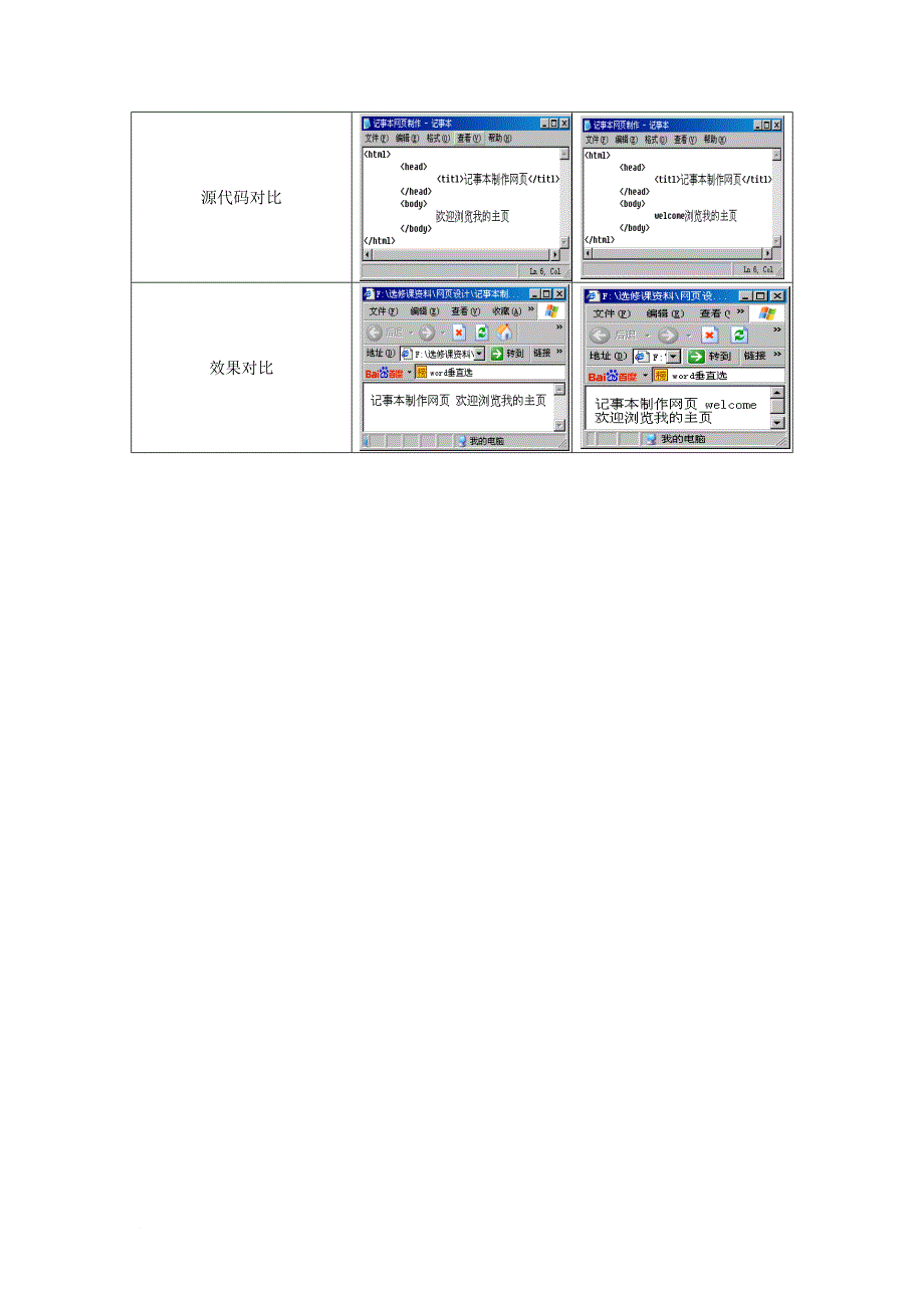 记事本编辑HTML静态网页设计_第3页