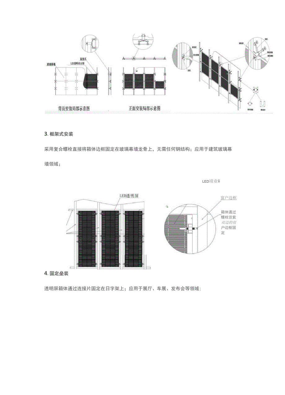 透明LED显示屏安装方式安装需注意的安装事项_第2页