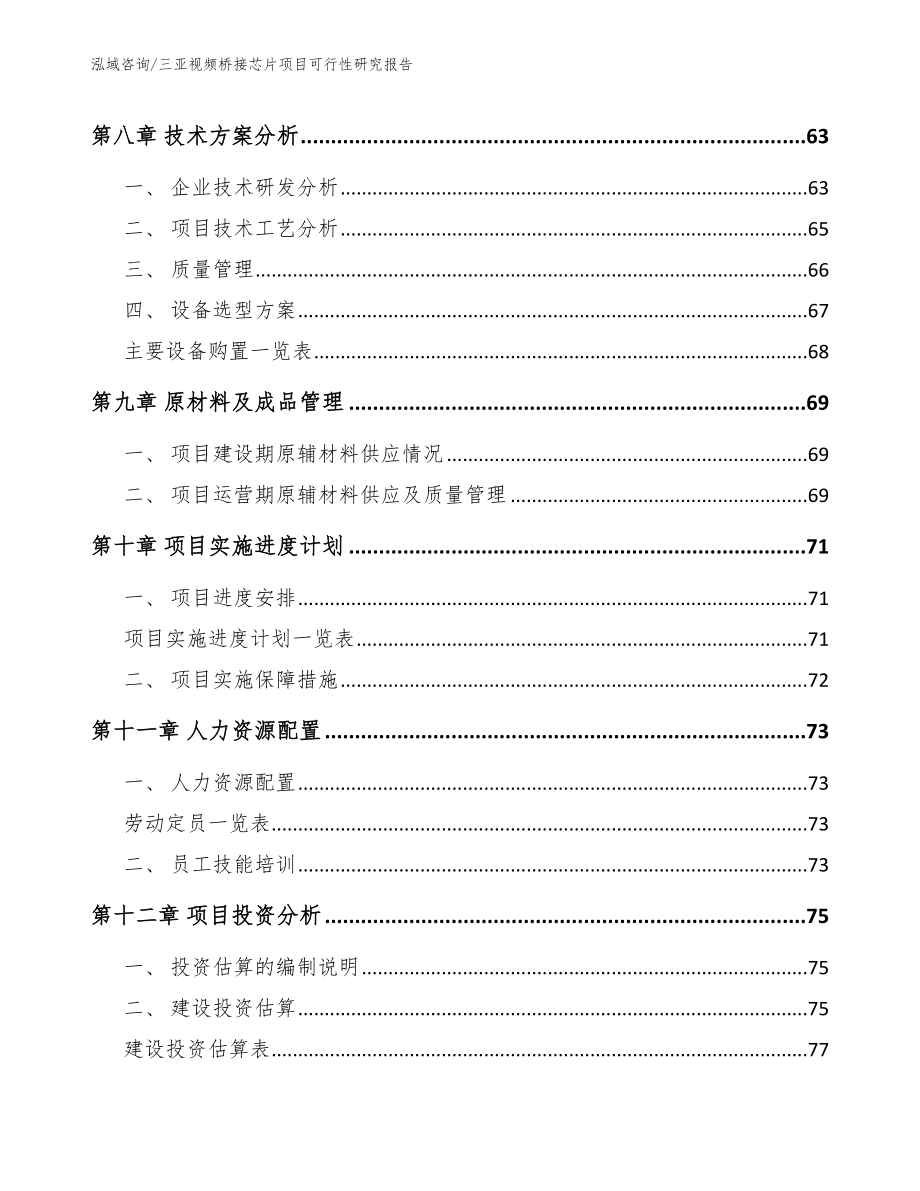 三亚视频桥接芯片项目可行性研究报告范文模板_第3页