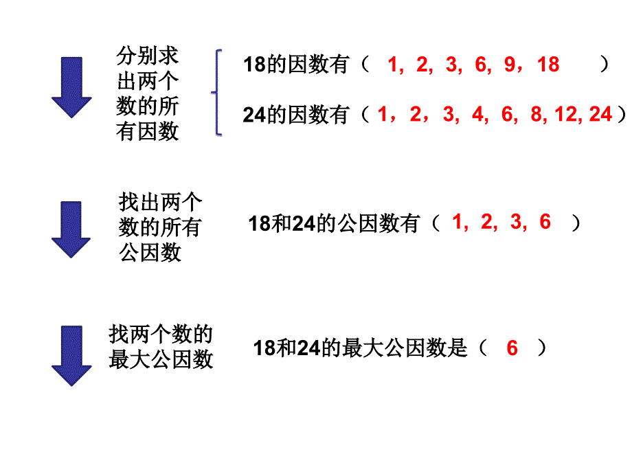 公因数和最大公因数练习_第2页