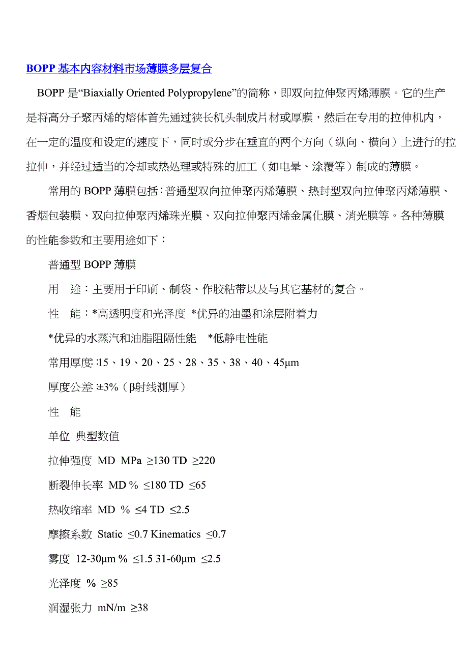 BOPP基本内容材料市场薄膜多层复合-PP论坛_包装印刷360npj_第1页