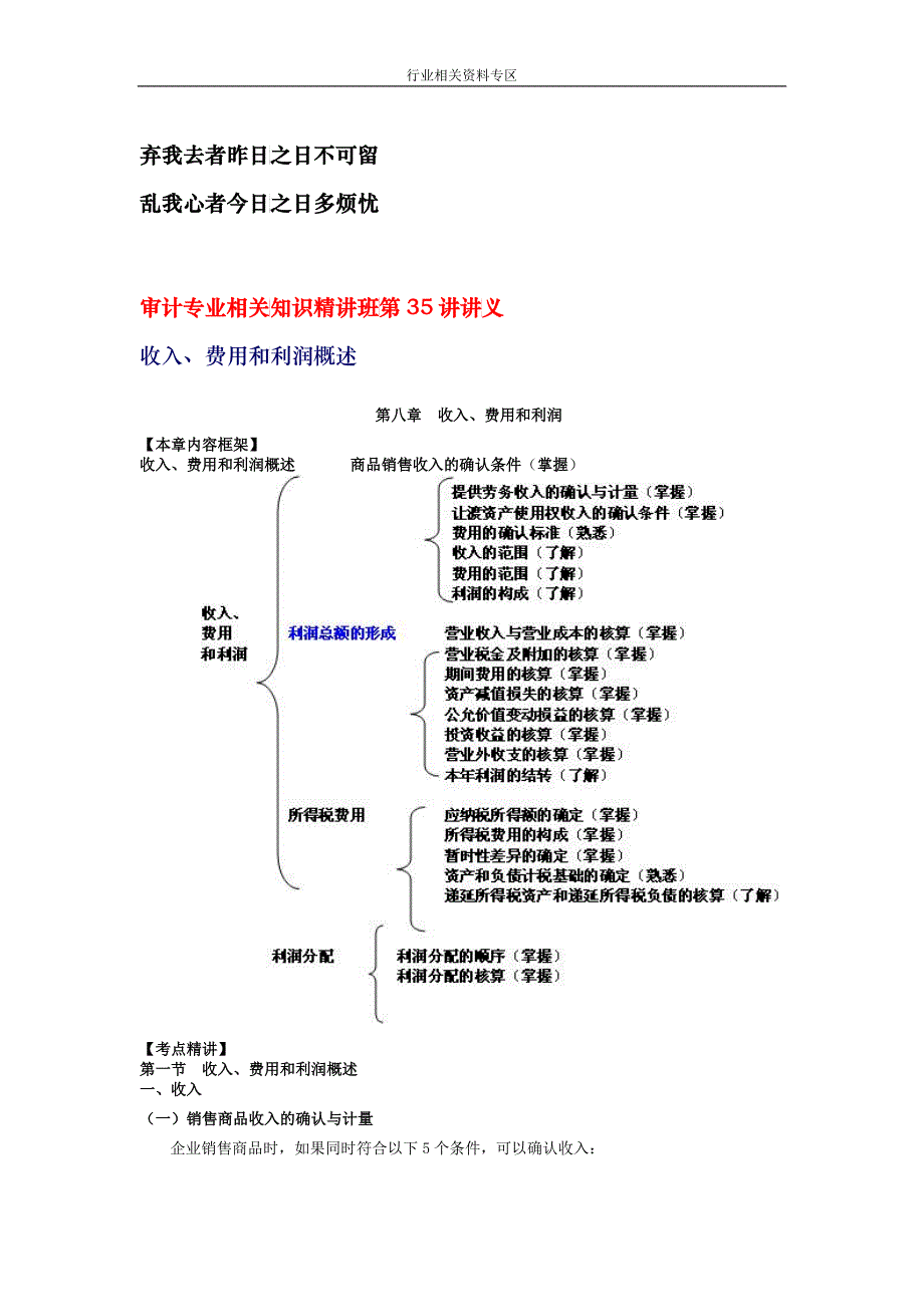 专业_审计专业相关知识精讲班第35讲课件讲义_经典_第1页