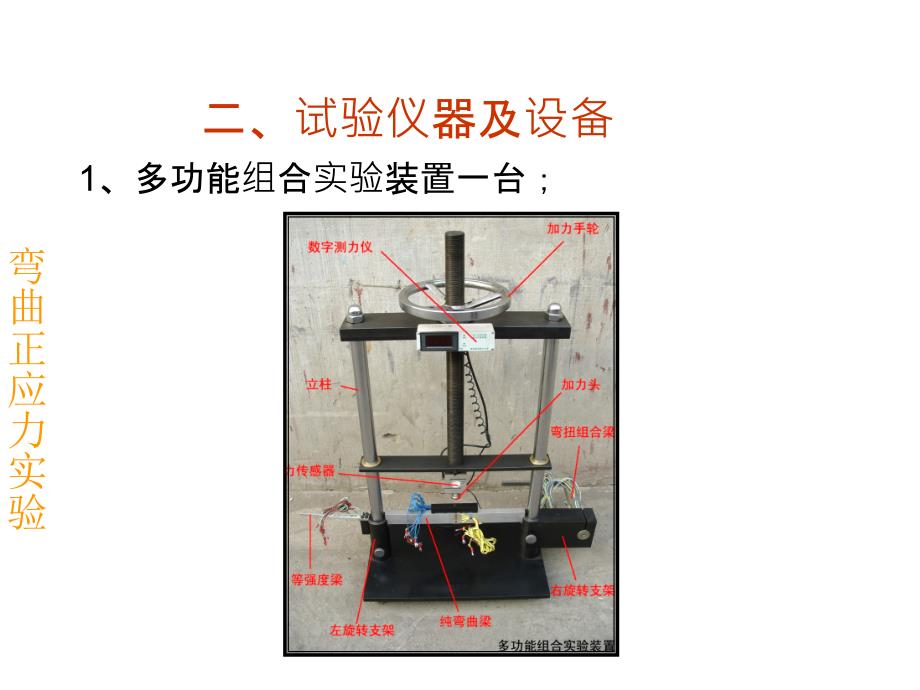 弯曲正应力实验PPT课件_第3页