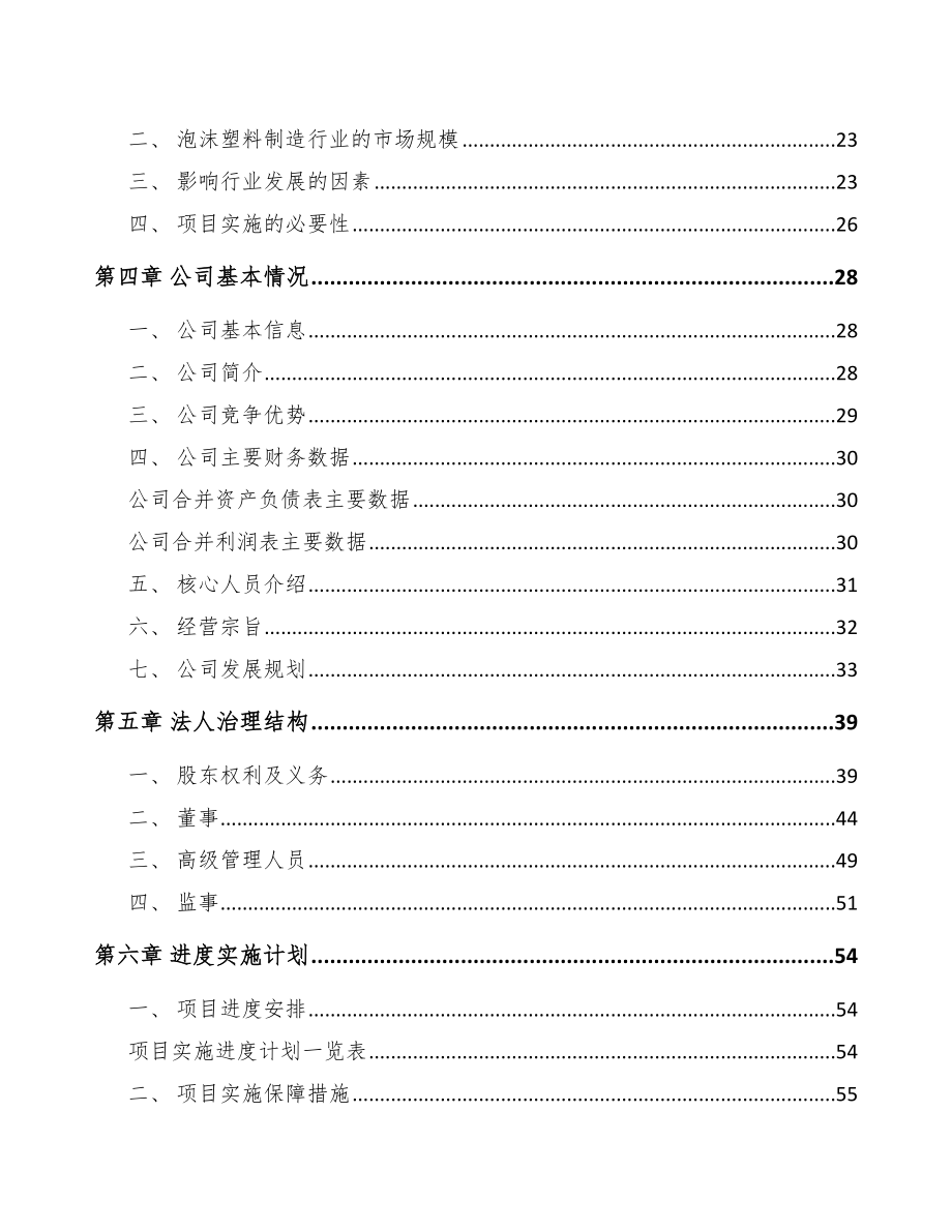 长沙发泡材料项目可行性研究报告_第3页