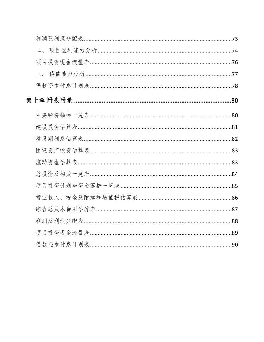 长沙发泡材料项目可行性研究报告_第5页