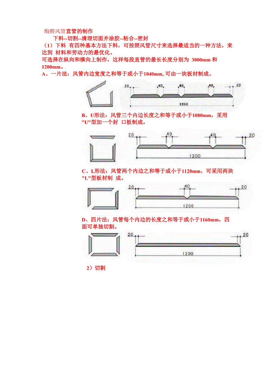 酚醛风管风管制作安装_第4页