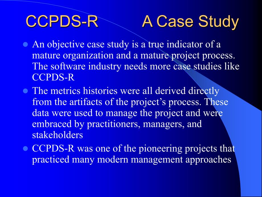 IT项目管理英文版课件：Process case1_第1页