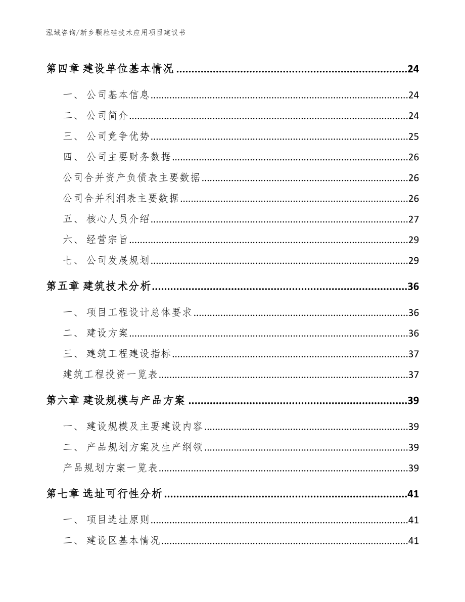 新乡颗粒硅技术应用项目建议书模板范文_第3页