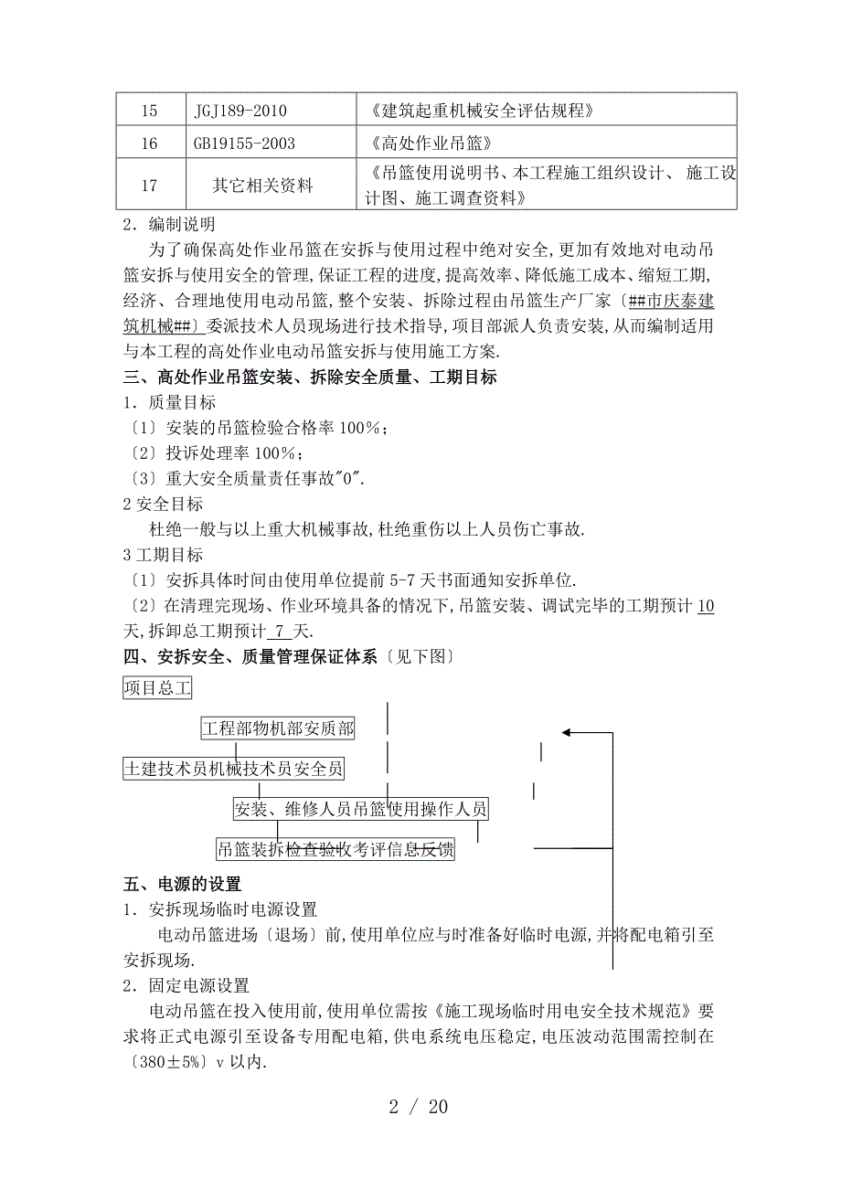 吊篮安全专项施工方案_第2页