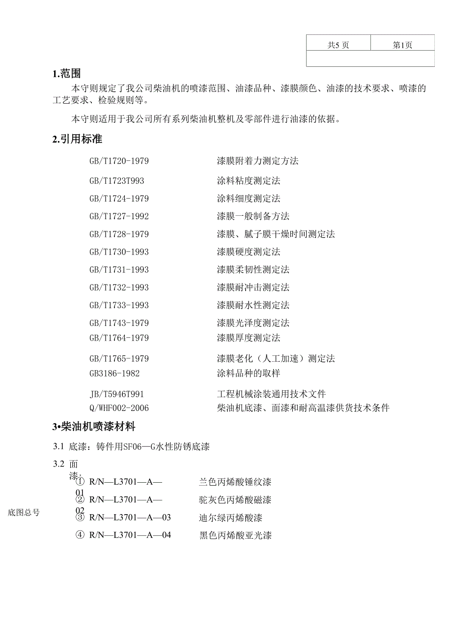 柴油机喷漆工艺守则_第2页