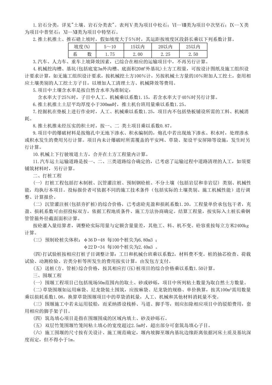 2000深圳市园林绿化工程消耗量标准_第5页