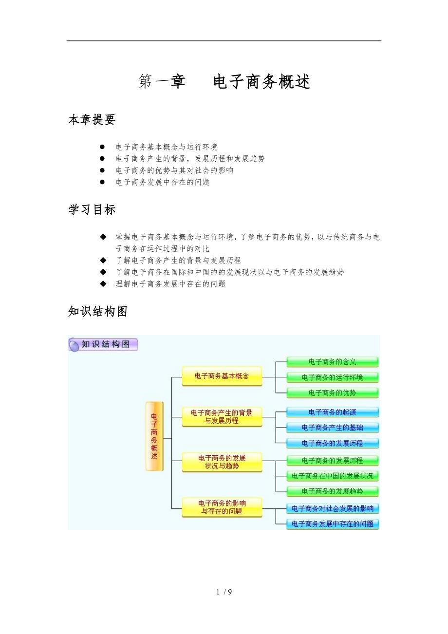 电子商务的发展状况与趋势_第1页