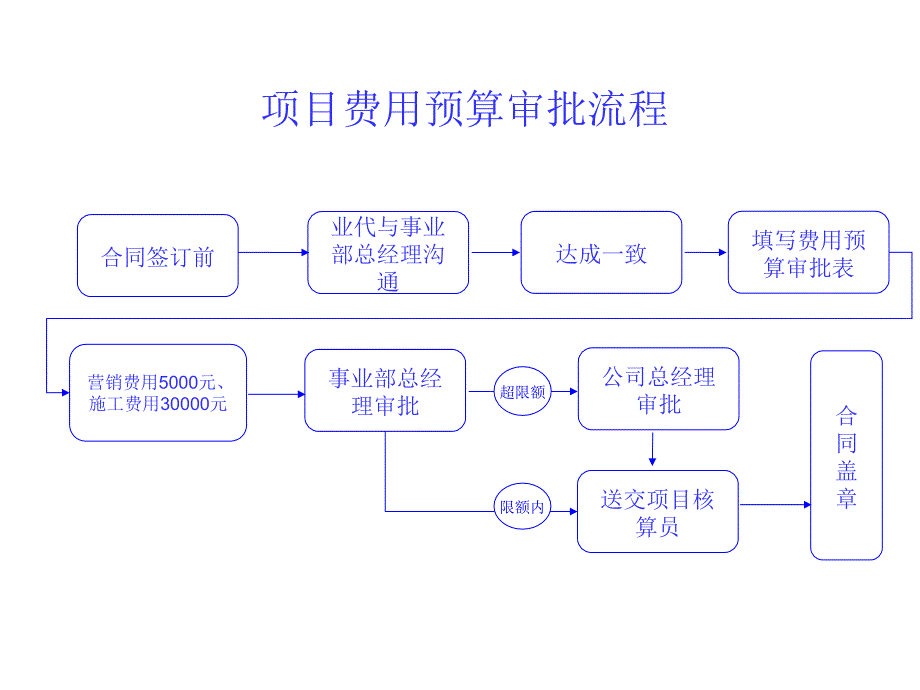 公司管理项目资金预算审批流程_第1页