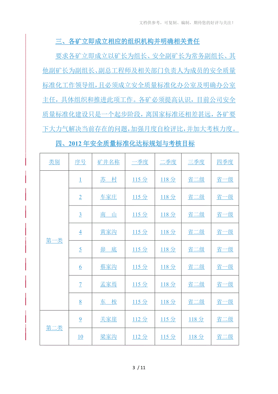 2012年安全质量标准化建设实施意见_第3页