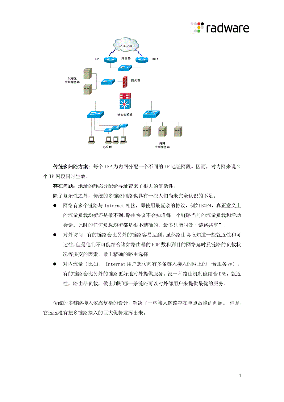 LinkProof解决方案 - Radware 中文版_第4页