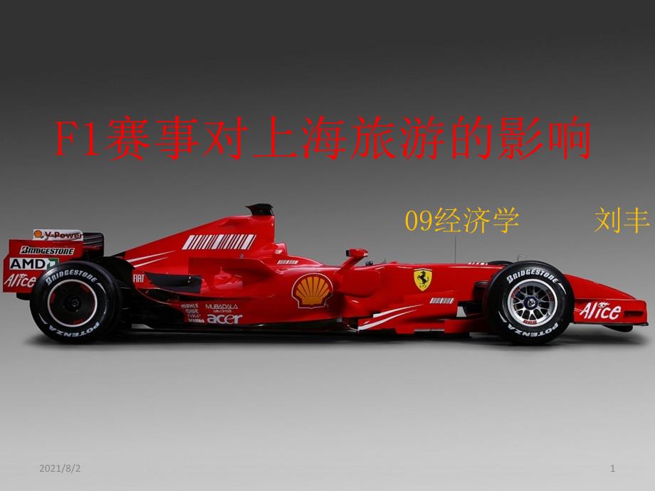 F1赛事对上海旅游的影响_第1页