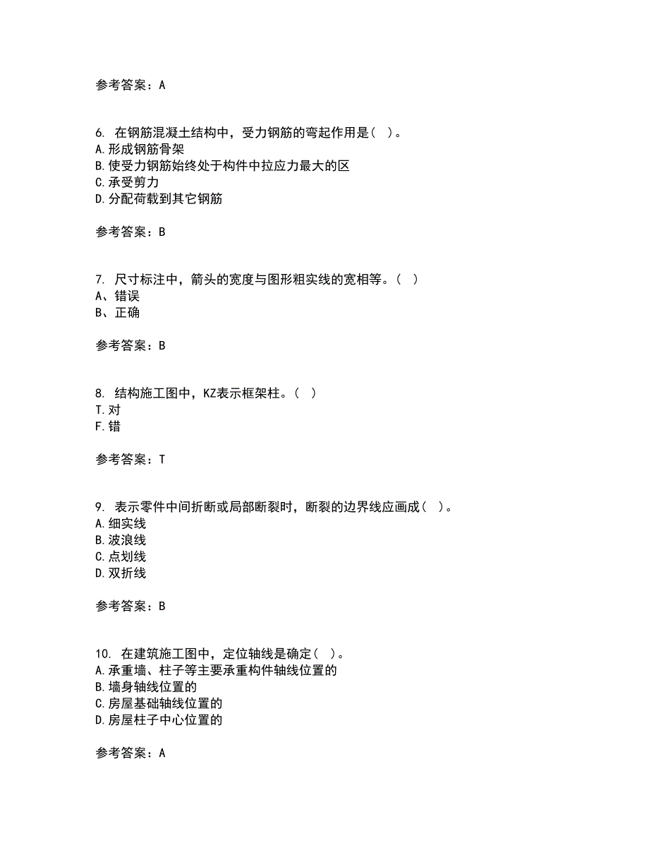 东北财经大学21秋《工程制图》在线作业三满分答案16_第2页