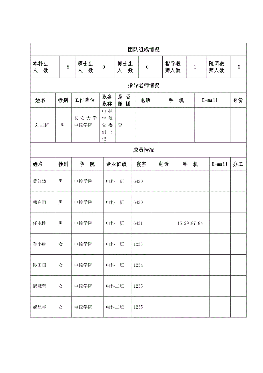 长安大学暑期社会实践立项书_第3页