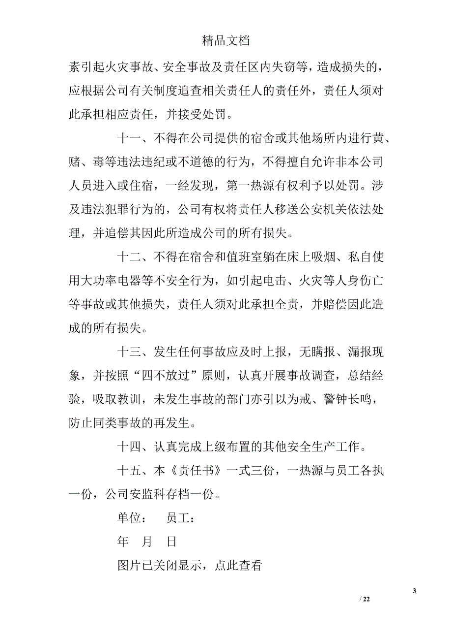 员工安全责任书范本(共8篇)_第3页