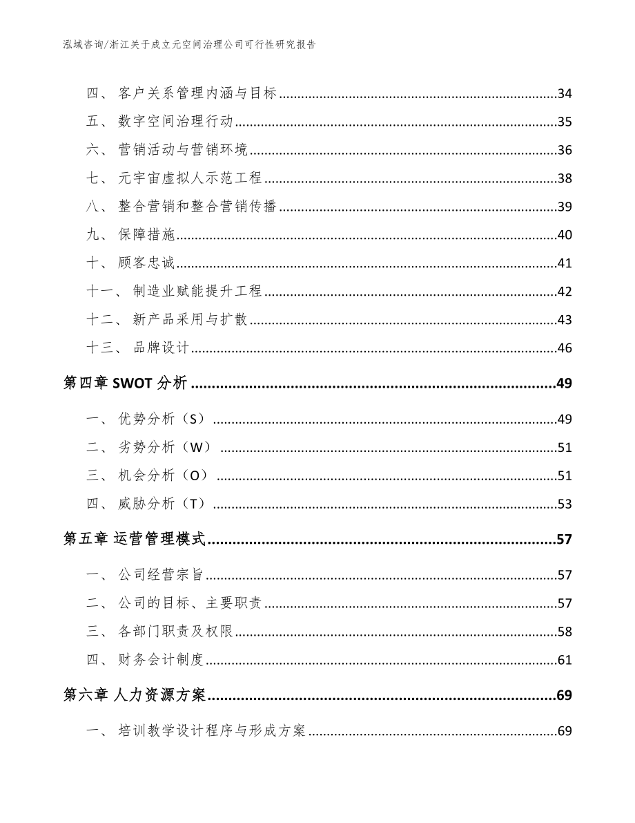 浙江关于成立元空间治理公司可行性研究报告（参考模板）_第3页