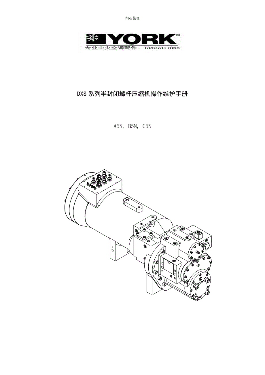 约克YCWS维修技术手册_第1页
