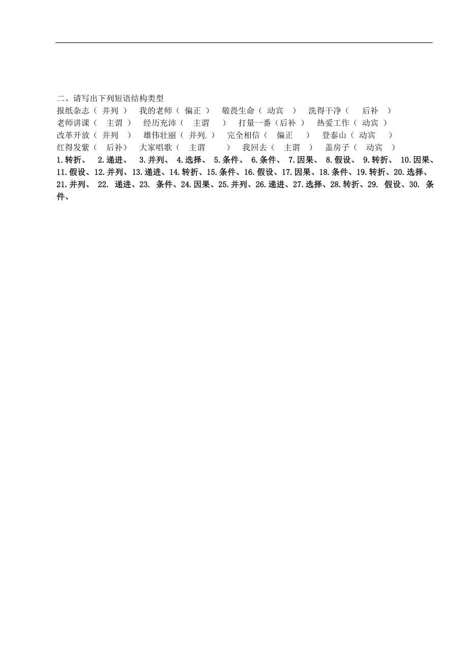 广东省深圳市文汇中学2015届九年级语文上学期第20周周末作业无答案新人教版_第5页