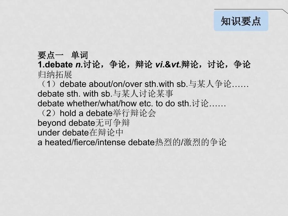 高考英语一轮复习 Module4 WhichEnglish精品课件 外研版版选修8_第5页