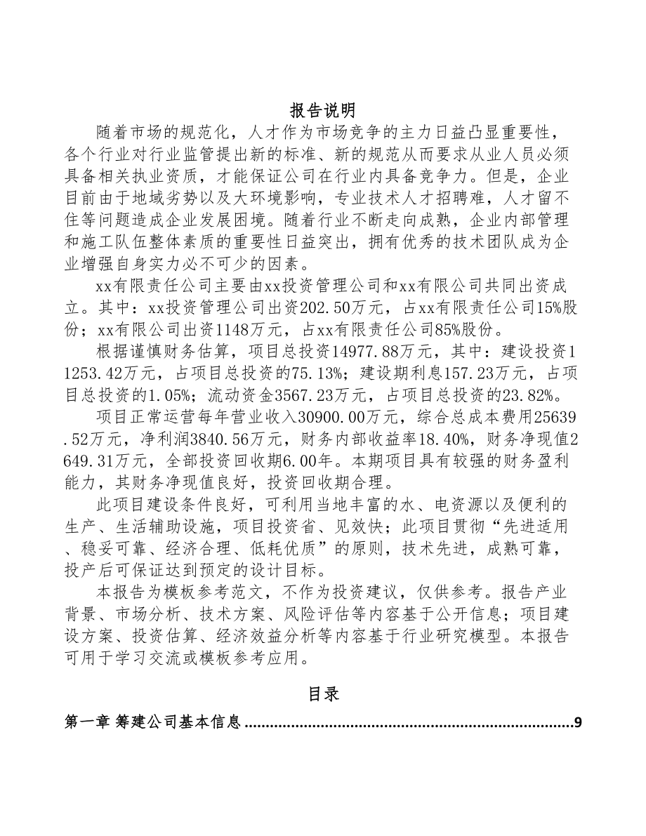 关于成立防腐蚀压力管道公司可行性报告(DOC 84页)_第2页