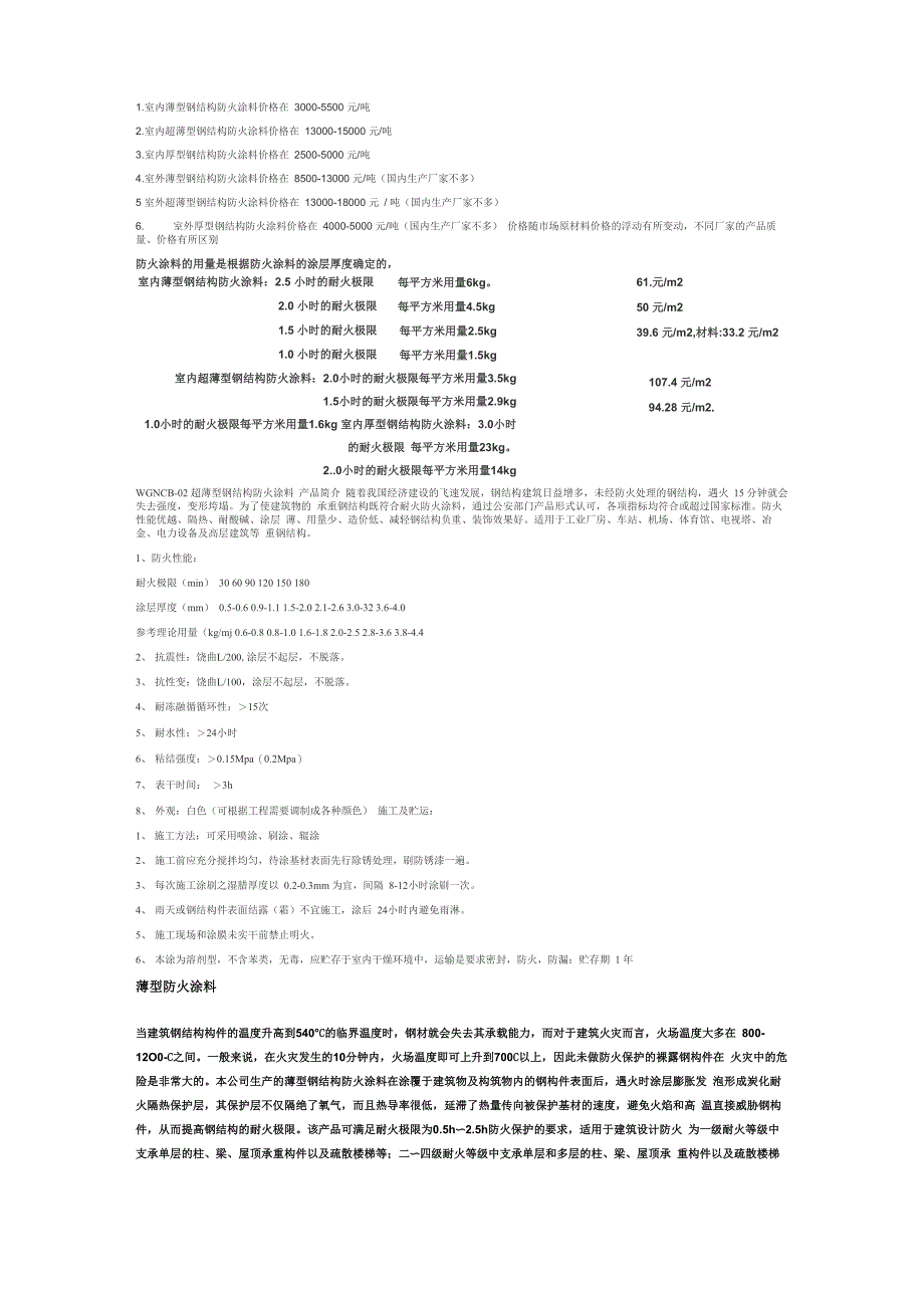 防火涂料主要性能指标_第2页