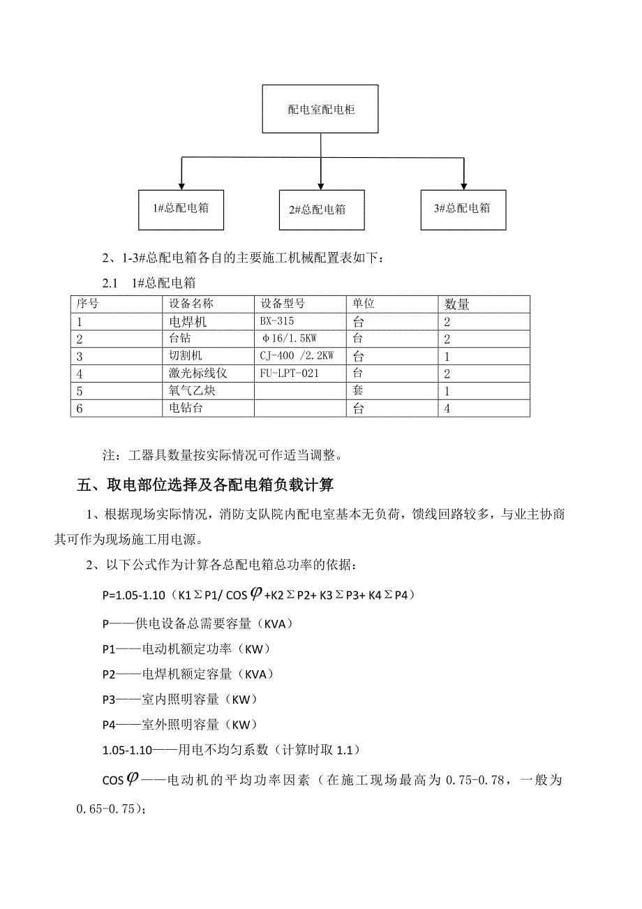 最新临时用电施工方案完美_第5页